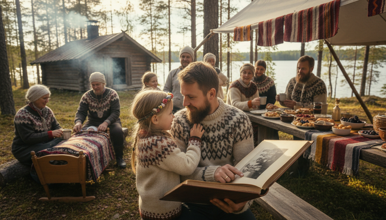 Johanna Lahtelan isä Markku Lahtela perheen tarina